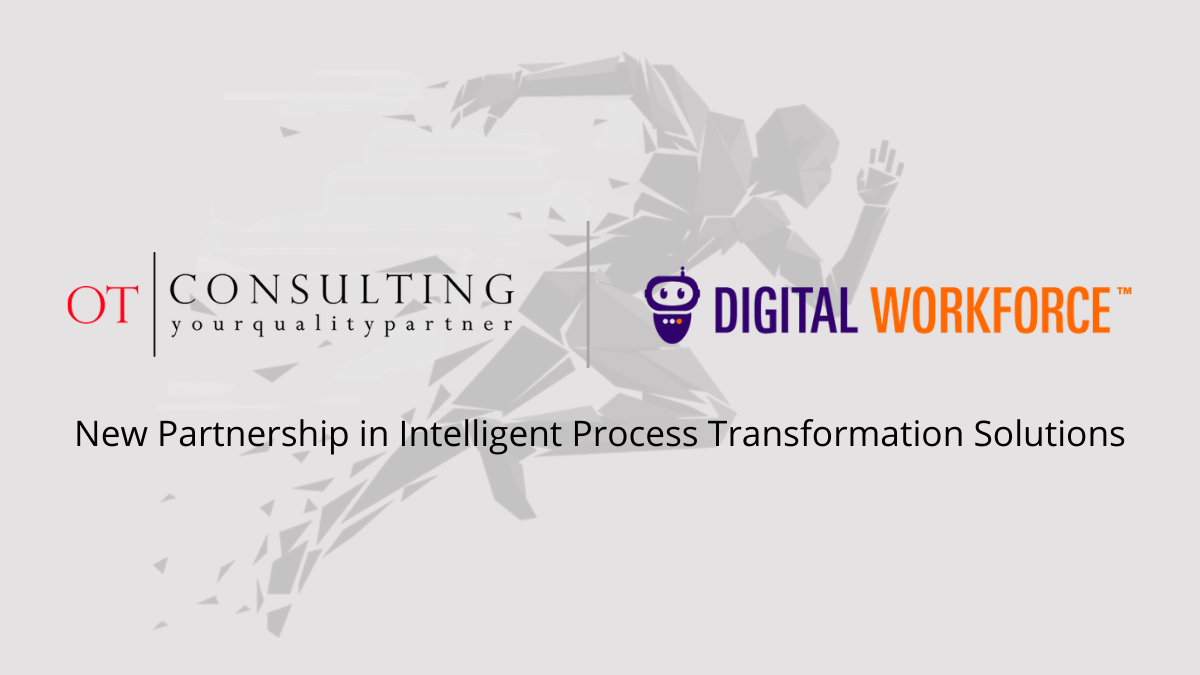 Grafica collaborazione - OT Consulting e Digital Workforce