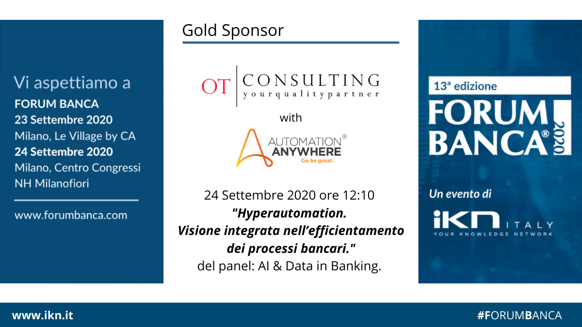 Forum Banca 2020 - 13a edizione