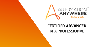 CERTIFIED ADVANCED RPA PROFESSIONAL